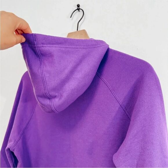 Champion Purple Powerblend Fleece Hoodie Women's S - Picture 8 of 10
